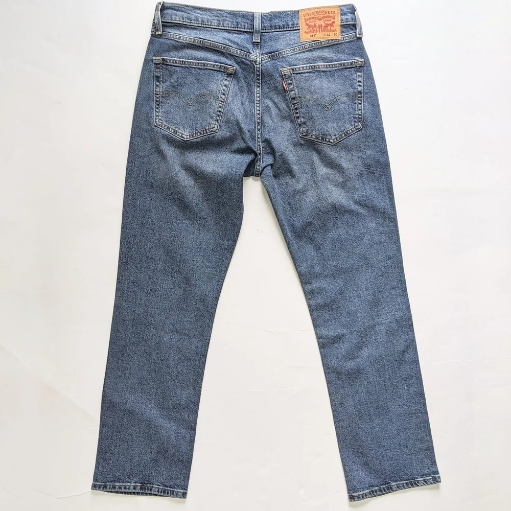 Levi's 514 Timeless Medium Wash Classic Straight-Fit Jeans